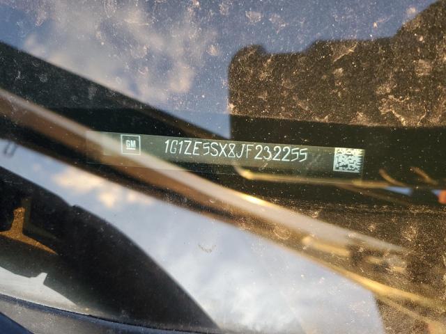 1G1ZE5SX8JF232255 - 2018 CHEVROLET MALIBU PREMIER CHARCOAL photo 12