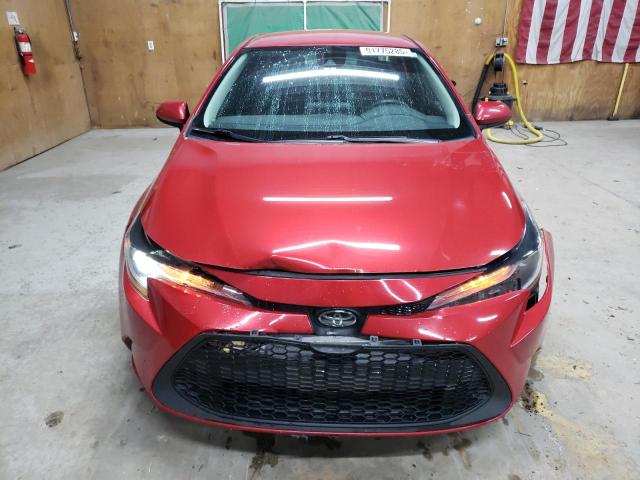 5YFVPRAE7LP103832 - 2020 TOYOTA COROLLA LE Kırmızı fotoğraf 5