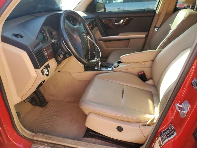 WDCGG5GB9CF842460 - 2012 MERCEDES-BENZ GLK 350 RED photo 7