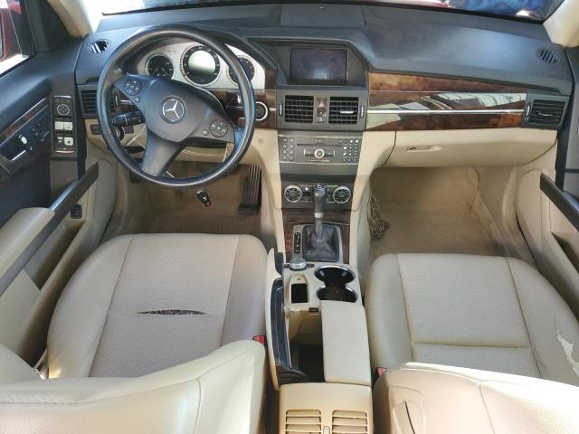 WDCGG5GB9CF842460 - 2012 MERCEDES-BENZ GLK 350 RED photo 8