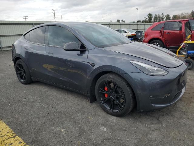 7SAYGDEF4NF464522 - 2022 TESLA MODEL Y GRAY photo 4