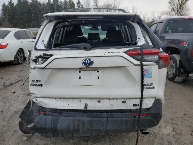 4T3RWRFV9MU043816 - 2021 TOYOTA RAV4 XLE Beyaz fotoğraf 6