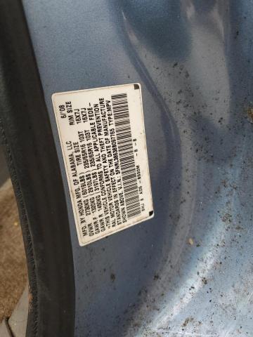 5FNRL38638B097765 - 2008 HONDA ODYSSEY EXL 蓝色 照片 13