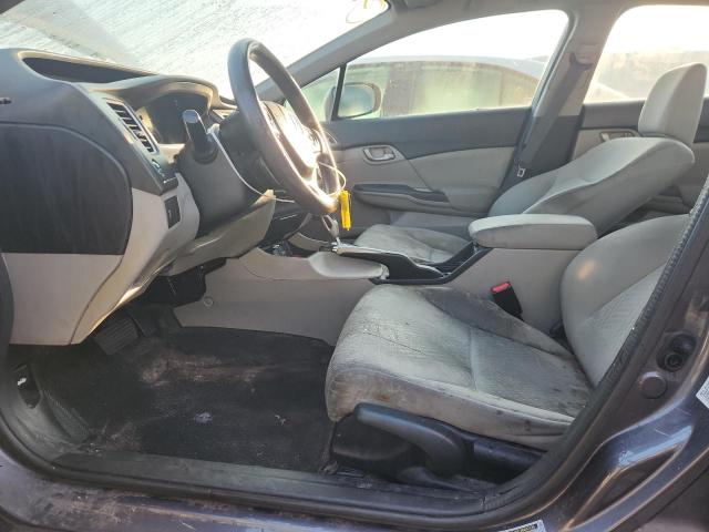 19XFB2F5XEE021021 - 2014 HONDA CIVIC LX Сірий фото 7