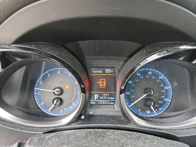 2T1BURHE9GC706188 - 2016 TOYOTA COROLLA L 银色 照片 9