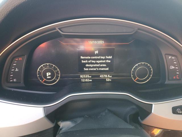 WA1LHAF74JD015685 - 2018 AUDI Q7 PREMIUM PLUS Ақ фото 9