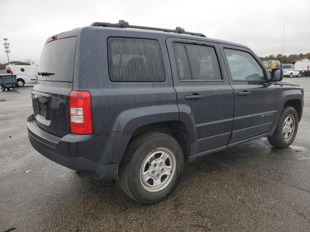 1C4NJRBB4ED603331 - 2014 JEEP PATRIOT SPORT BLACK photo 3
