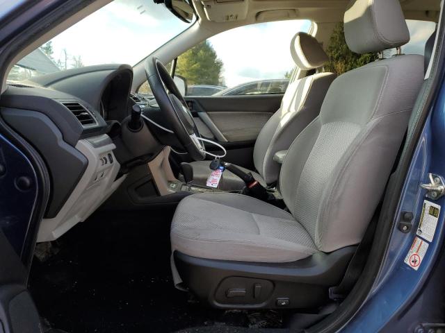 JF2SJAEC8HH557400 - 2017 SUBARU FORESTER 2.5I PREMIUM Կապույտ լուսանկար 7