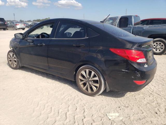 KMHCT4AE5HU255653 - 2017 HYUNDAI ACCENT SE BLACK photo 2