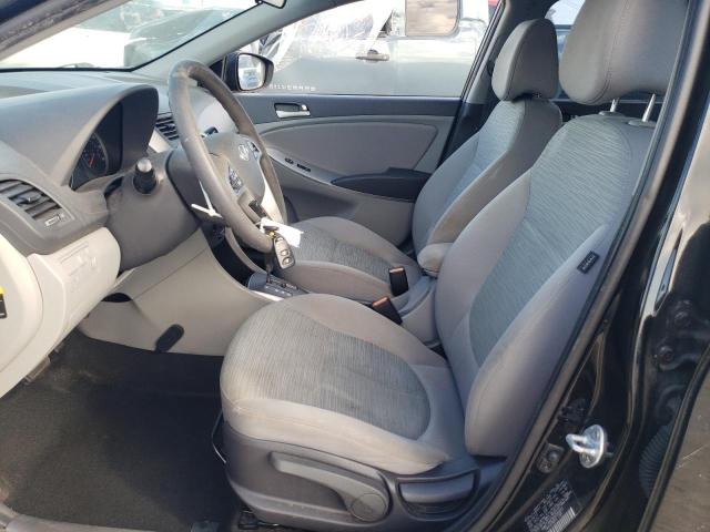 KMHCT4AE5HU255653 - 2017 HYUNDAI ACCENT SE BLACK photo 7