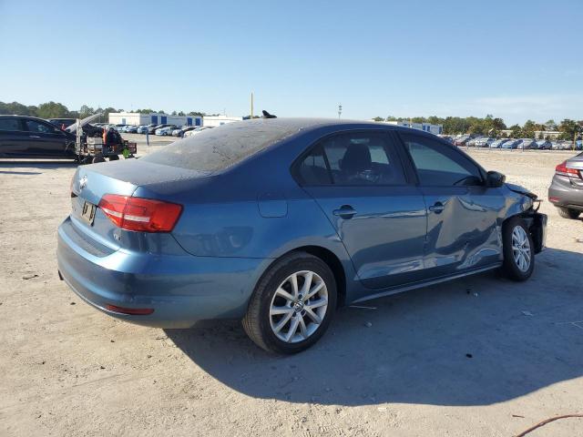 3VWD07AJ4FM336898 - 2015 VOLKSWAGEN JETTA SE 蓝色 照片 3
