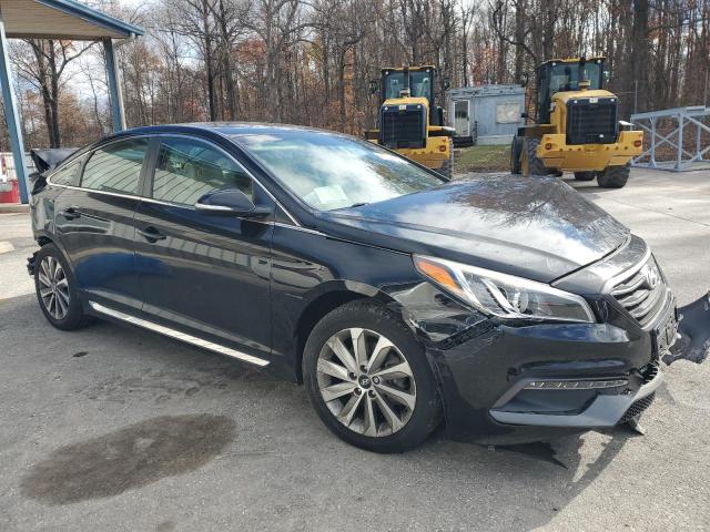 5NPE34AF0FH088664 - 2015 HYUNDAI SONATA SPORT შავი ფოტო 4