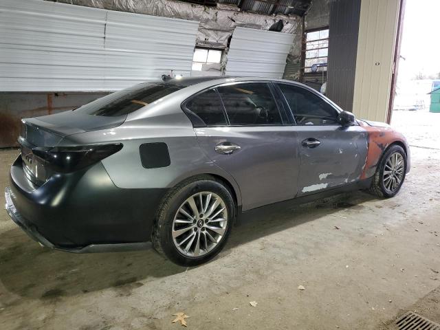 JN1EV7AR0KM592026 - 2019 INFINITI Q50 LUXE 石墨色 照片 3