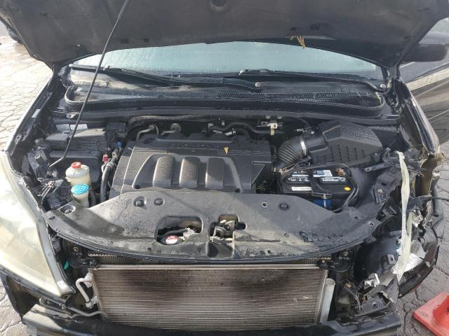 5FNRL38728B108134 - 2008 HONDA ODYSSEY EXL BLACK photo 12