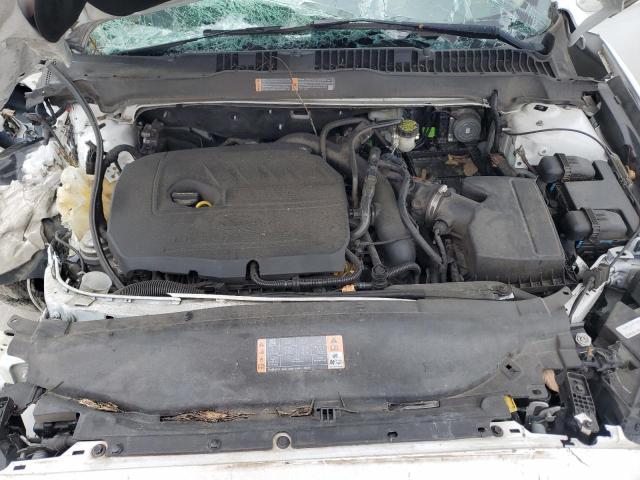 3FA6P0HD9HR177855 - 2017 FORD FUSION SE WHITE photo 11