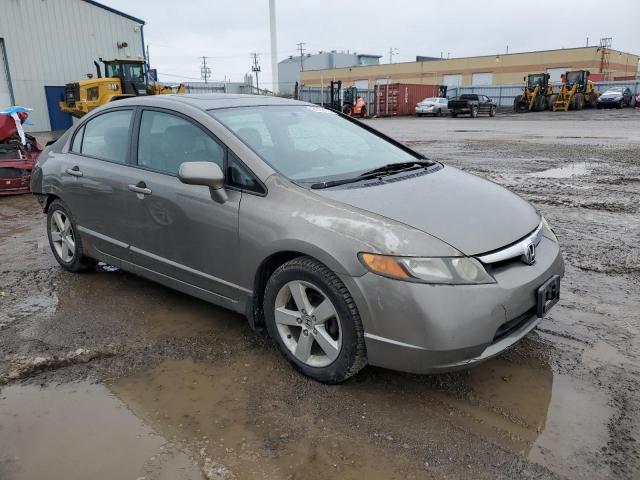 2HGFA16928H108826 - 2008 HONDA CIVIC EXL GRAY photo 4
