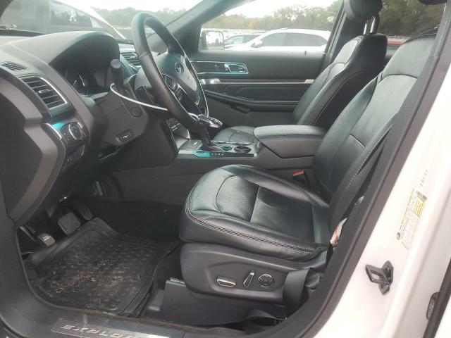 1FM5K7FH3HGB20539 - 2017 FORD EXPLORER LIMITED WHITE photo 7