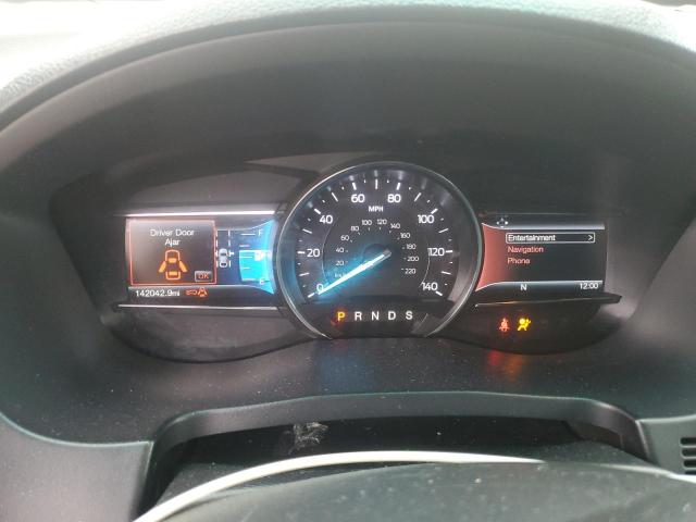 1FM5K7FH3HGB20539 - 2017 FORD EXPLORER LIMITED WHITE photo 9