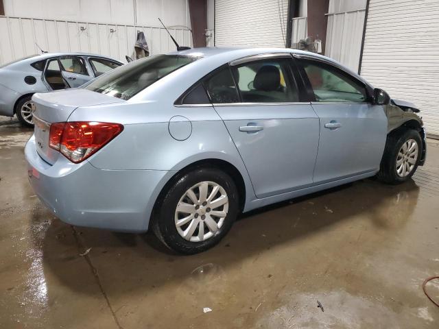 1G1PC5SH5B7301064 - 2011 CHEVROLET CRUZE LS BLUE photo 3