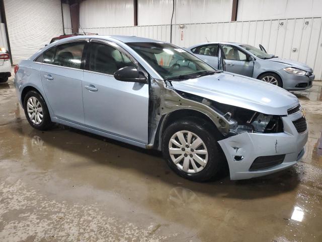 1G1PC5SH5B7301064 - 2011 CHEVROLET CRUZE LS BLUE photo 4