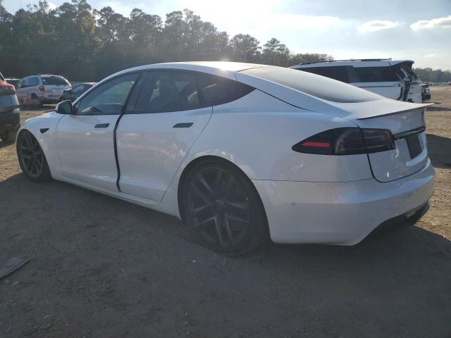 5YJSA1E6XNF473924 - 2022 TESLA MODEL S Blanc photo 2