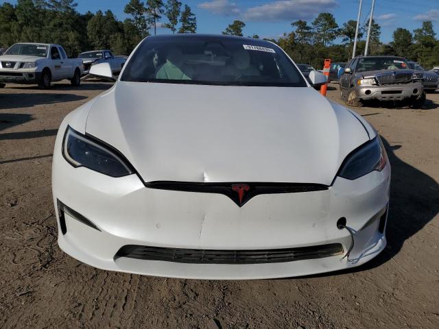 5YJSA1E6XNF473924 - 2022 TESLA MODEL S Blanc photo 5