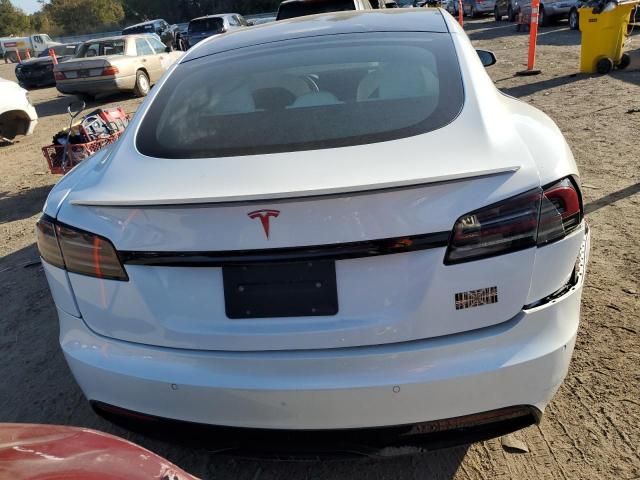 5YJSA1E6XNF473924 - 2022 TESLA MODEL S Blanc photo 6