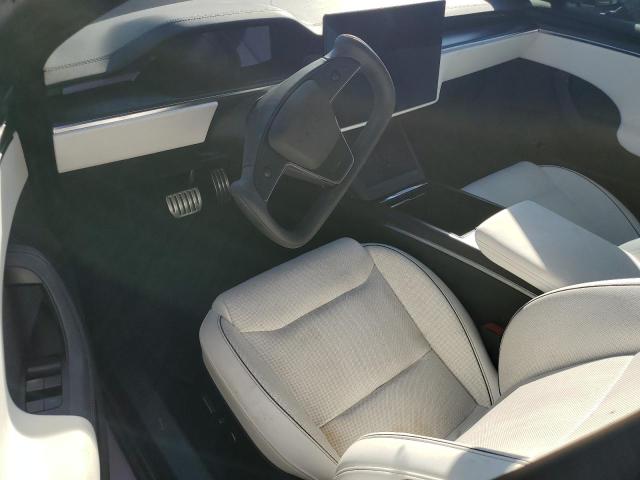 5YJSA1E6XNF473924 - 2022 TESLA MODEL S Blanc photo 8