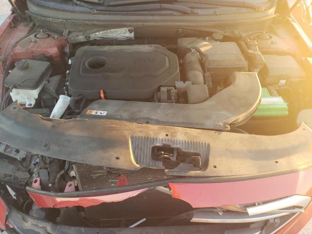 5NPE24AF7HH463925 - 2017 HYUNDAI SONATA SE წითელი ფოტო 11
