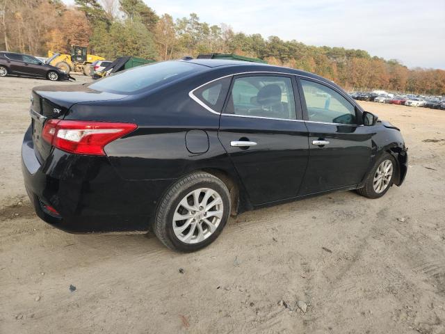 3N1AB7AP8KY279695 - 2019 NISSAN SENTRA S შავი ფოტო 3