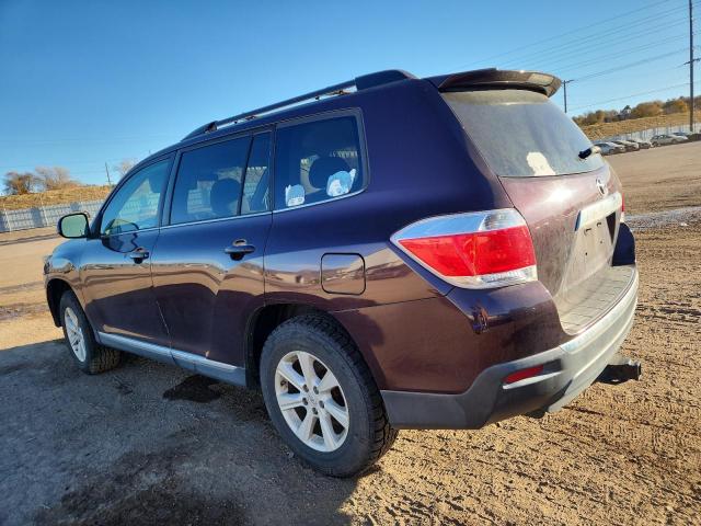 5TDZK3EH2CS077536 - 2012 TOYOTA HIGHLANDER BASE Bordo fotoğraf 2
