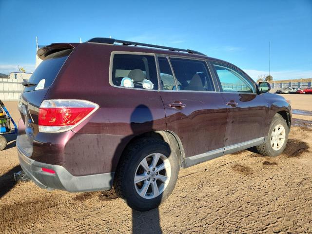 5TDZK3EH2CS077536 - 2012 TOYOTA HIGHLANDER BASE Bordo fotoğraf 3