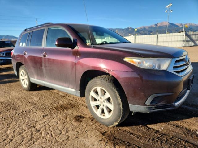 5TDZK3EH2CS077536 - 2012 TOYOTA HIGHLANDER BASE Bordo fotoğraf 4