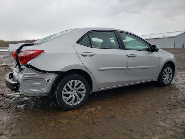 2T1BURHE5JC106551 - 2018 TOYOTA COROLLA L 银色 照片 3