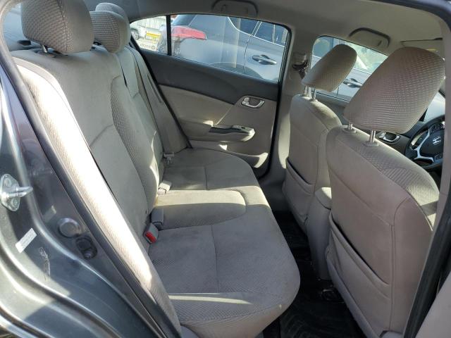 JHMFB4F29CS004141 - 2012 HONDA CIVIC HYBRID GRAY photo 10