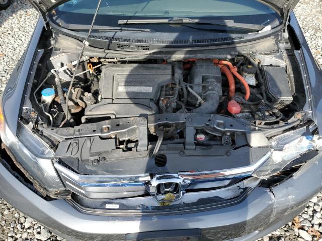 JHMFB4F29CS004141 - 2012 HONDA CIVIC HYBRID GRAY photo 11