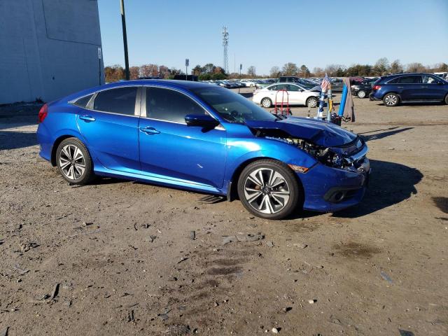 19XFC1F35GE010162 - 2016 HONDA CIVIC EX BLUE photo 4