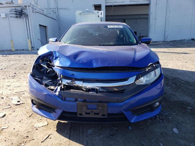 19XFC1F35GE010162 - 2016 HONDA CIVIC EX BLUE photo 5