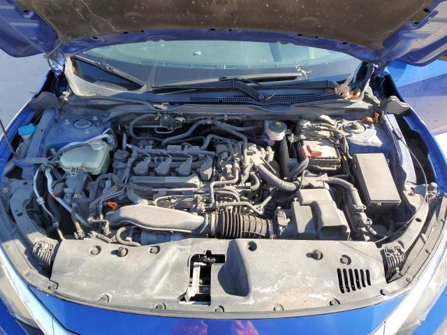 19XFC1F39GE035260 - 2016 HONDA CIVIC EX BLUE photo 11