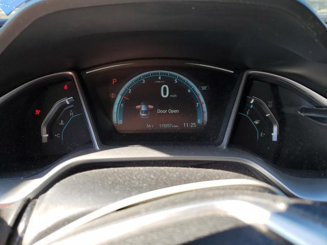 19XFC1F39GE035260 - 2016 HONDA CIVIC EX BLUE photo 9