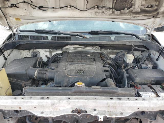 5TFRY5F14DX139879 - 2013 TOYOTA TUNDRA DOUBLE CAB SR5 WHITE photo 11