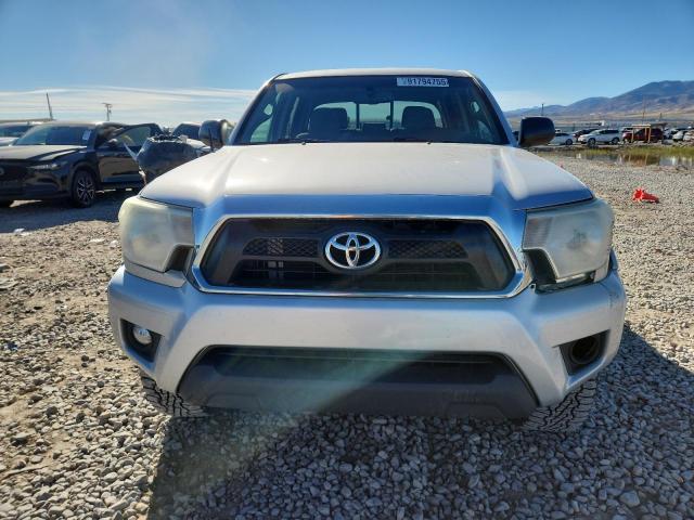 3TMLU4EN3DM128443 - 2013 TOYOTA TACOMA DOUBLE CAB SILVER photo 5