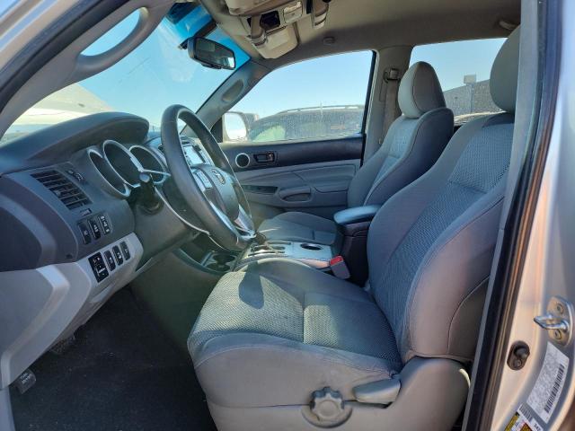 3TMLU4EN3DM128443 - 2013 TOYOTA TACOMA DOUBLE CAB SILVER photo 7