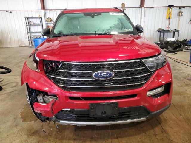 1FMSK8DH5MGA26149 - 2021 FORD EXPLORER XLT Rouge photo 5