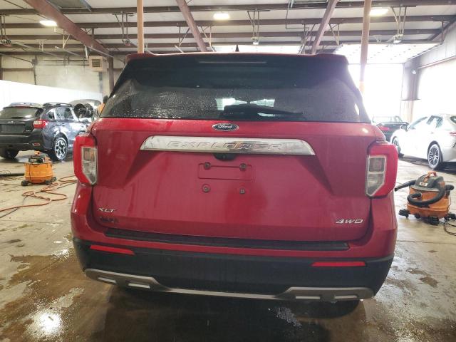 1FMSK8DH5MGA26149 - 2021 FORD EXPLORER XLT Rouge photo 6