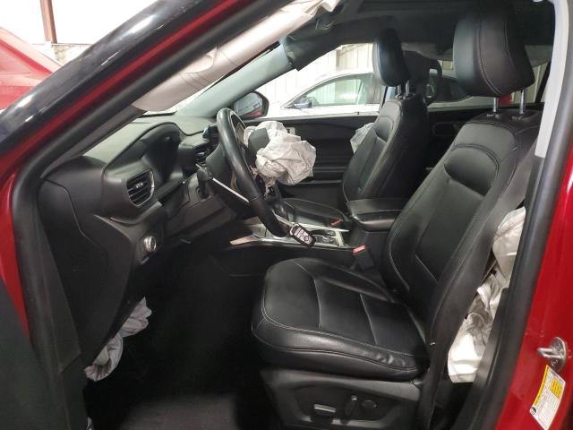 1FMSK8DH5MGA26149 - 2021 FORD EXPLORER XLT Rouge photo 7
