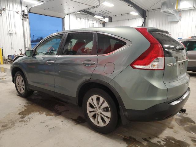 2HKRM4H7XDH103181 - 2013 HONDA CR-V EXL TEAL photo 2
