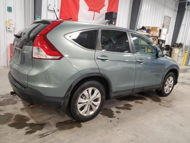 2HKRM4H7XDH103181 - 2013 HONDA CR-V EXL TEAL photo 3