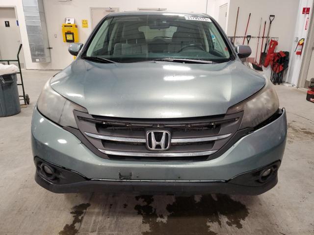2HKRM4H7XDH103181 - 2013 HONDA CR-V EXL TEAL photo 5