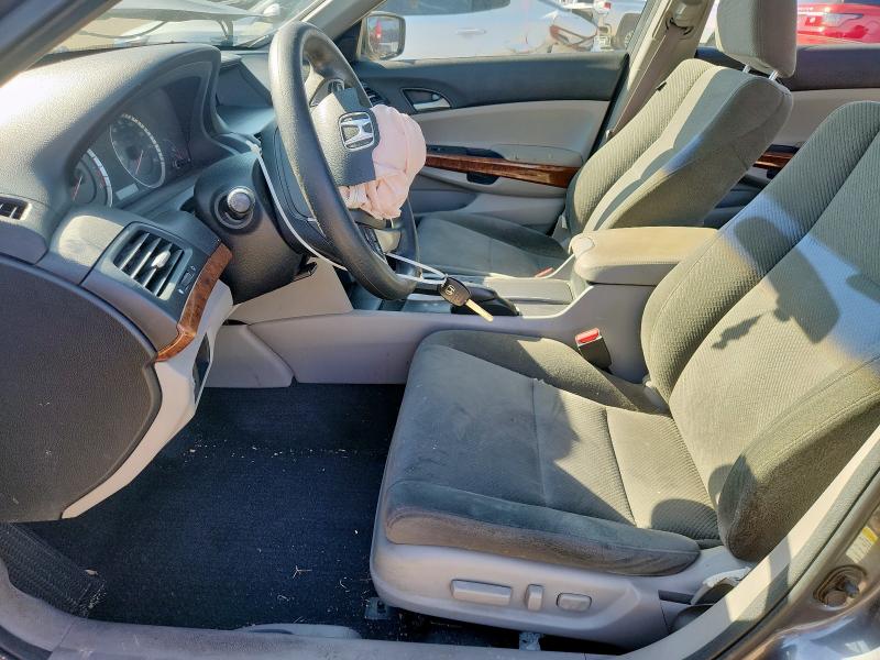 1HGCP2F72CA218742 - 2012 HONDA ACCORD EX GRAY photo 7